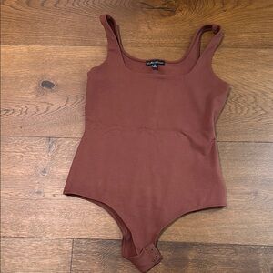 Hunter and Brown Double-Lined Bodysuit